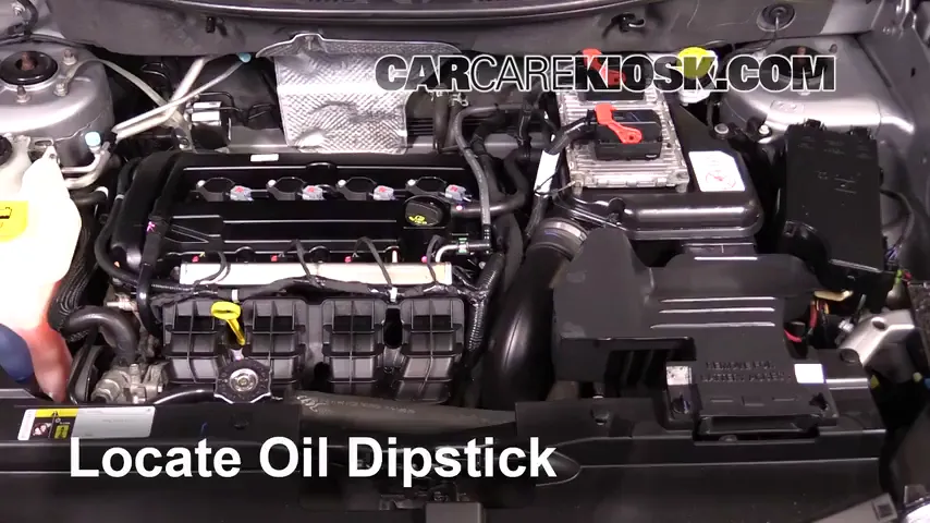 2015 Jeep Compass Sport 2.0L 4 Cyl. Oil Check Oil Level